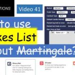 How to add Stake List without Martingale?