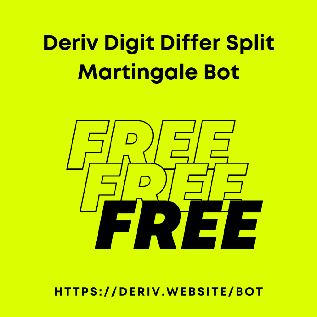 FREE Deriv Binary Bot For Auto Trading – Dtrader Academy